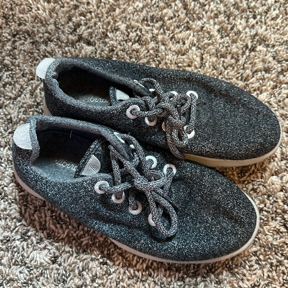 Allbirds Wool Grey Sneakers Size 7 - Picture 7 of 10